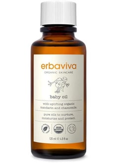 ERBAVIVA Erbaviva Organic Baby Oil 120ml  - Image 1