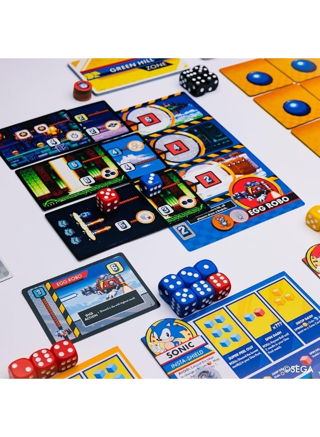 KESS  Sonic Roll Board Game Roll Through 4 Classic Zones 14 Players Thrilling Tabletop Adventure Game for Ages 14 - Image 3