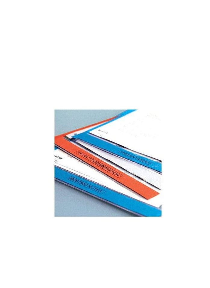 Dymo - Dymo D1 Black on Clear Labeling Tape Catridge 12mm x 7m - Black Print on Clear Tape 45010 - Image 1