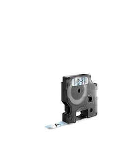 Dymo Dymo D1 Black on Clear Labeling Tape Catridge 12mm x 7m - Black Print on Clear Tape 45010  - Image 3