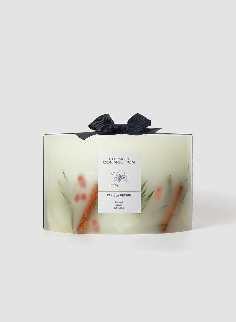 French Connection Botanical Infused Vanilla Orchid Candle 1.5KG - Image 5