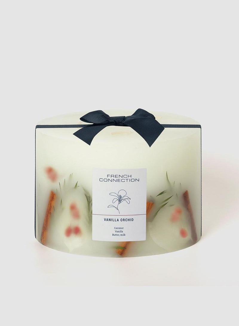 French Connection Botanical Infused Vanilla Orchid Candle 1.5KG - Image 2