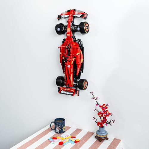 Brickify Wall Mount Bracket Compatible with Lego F1 Technic Ferrari SF-24 42207 – UK Made - Car Not Included – Screws and Wall Plugs Included - Image 4