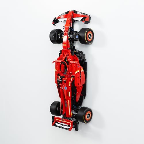 Brickify Wall Mount Bracket Compatible with Lego F1 Technic Ferrari SF-24 42207 – UK Made - Car Not Included – Screws and Wall Plugs Included - Image 5