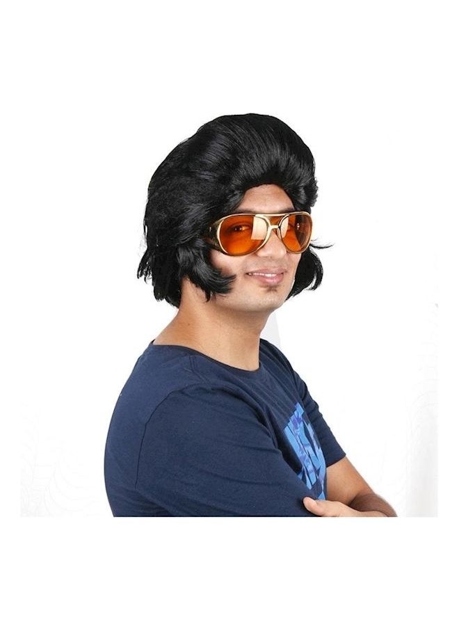 NIBEMINENT - Short Wig Special For Elvis Presley Black - Image 1