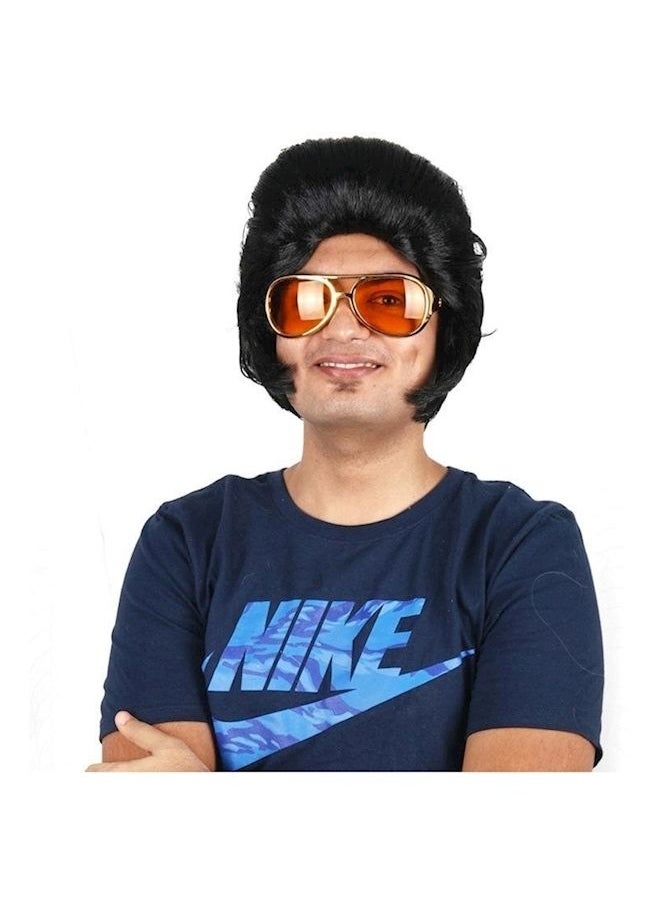 NIBEMINENT - Short Wig Special For Elvis Presley Black - Image 1
