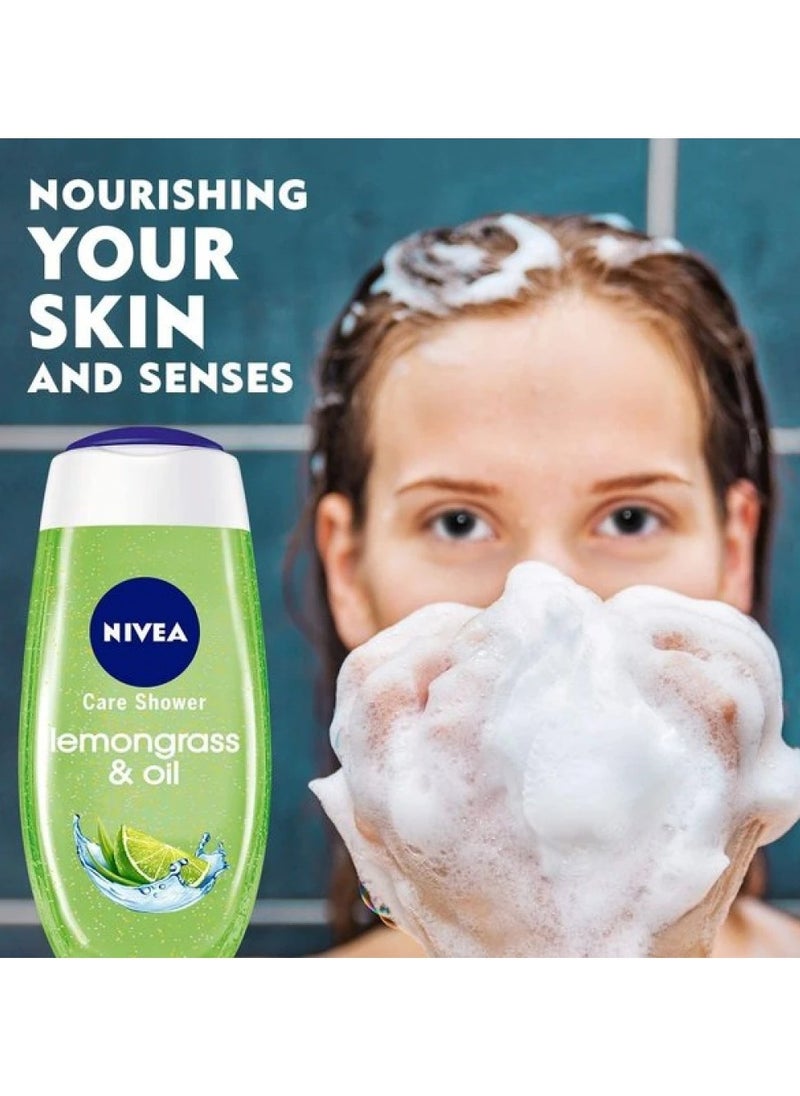 Nivea Lemongrass Oil Shower Gel 250ml  - Image 2