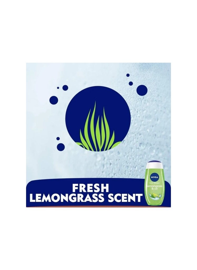 Nivea Lemongrass Oil Shower Gel 250ml  - Image 3