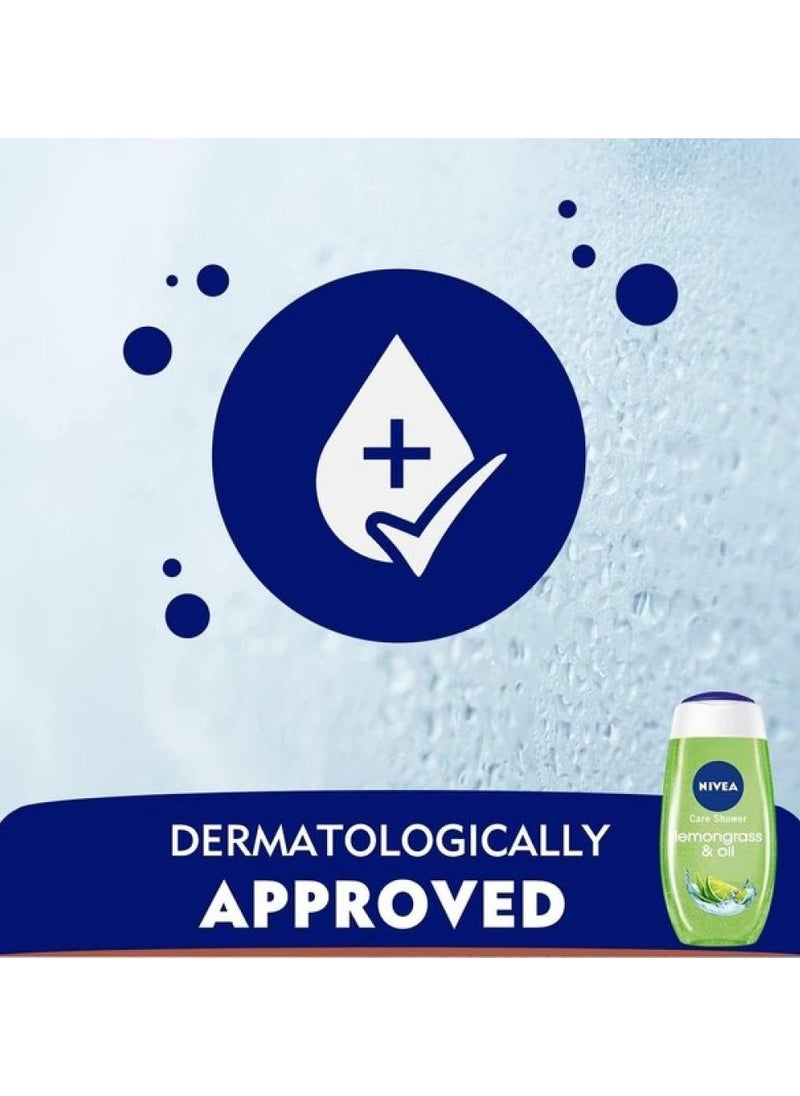 Nivea Lemongrass Oil Shower Gel 250ml  - Image 4