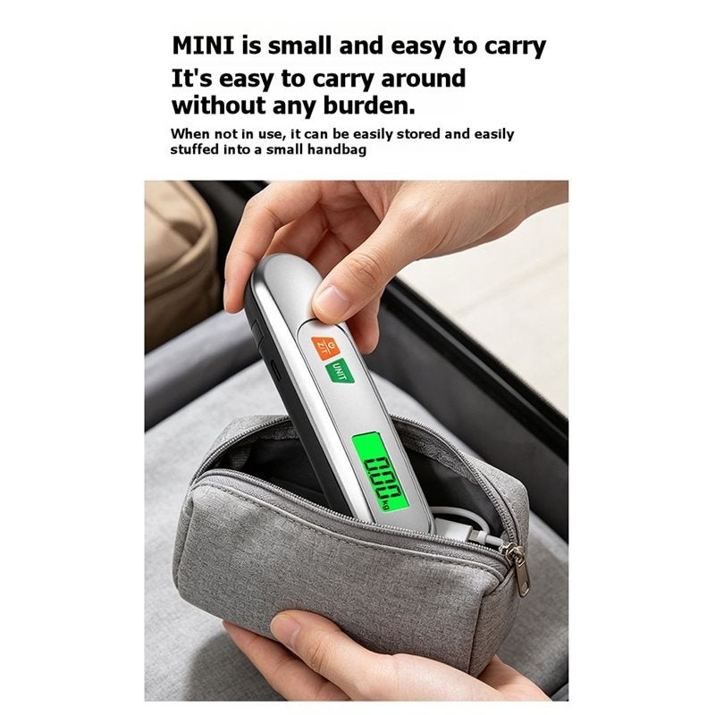 Portable High-Precision Electronic Digital Scale Rechargeable Handheld 0.5-50KG for Express Delivery and Luggage - Image 5