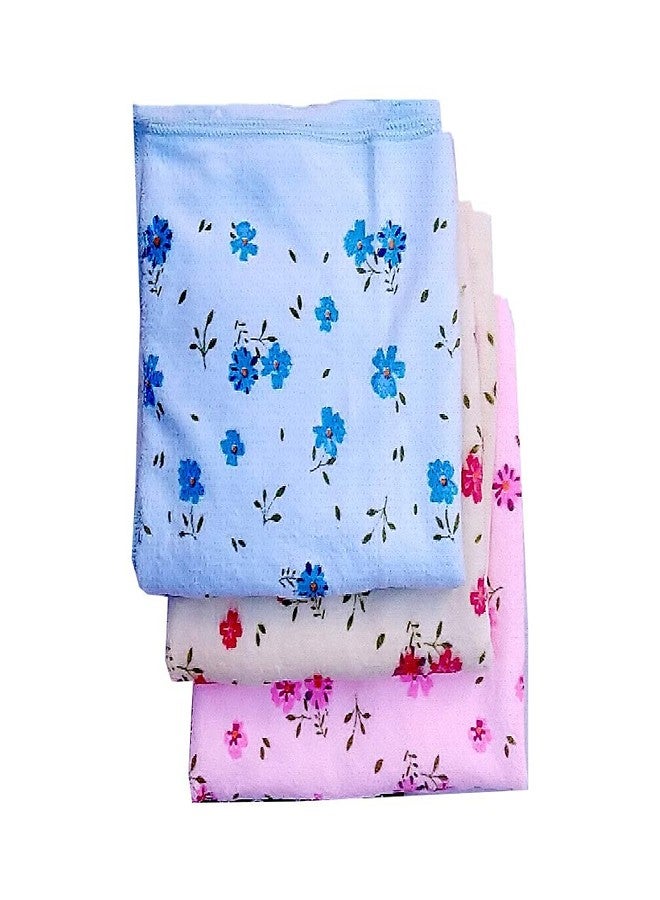 Sanvi Towel/Bath Towel / 100% Cotton Washcloth for New Born Baby/Infants/Toddlers (0-12 Months) Small (46 cm * 84 cm) (Colours & Prints Vary) (Pack of 1) - Image 2