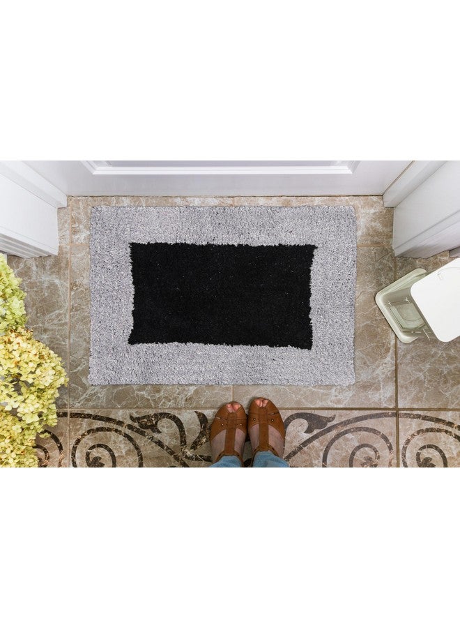AAZEEM Absorbent Door Mat for Indoor Entrancex Non Slip Mat for Front Door Entryway, Soft Cotton Home. Hotel Balcony Floor Carpet, Floor Mats for Home, KitchenFloor Door Mat |-(55x35cm) - Image 1