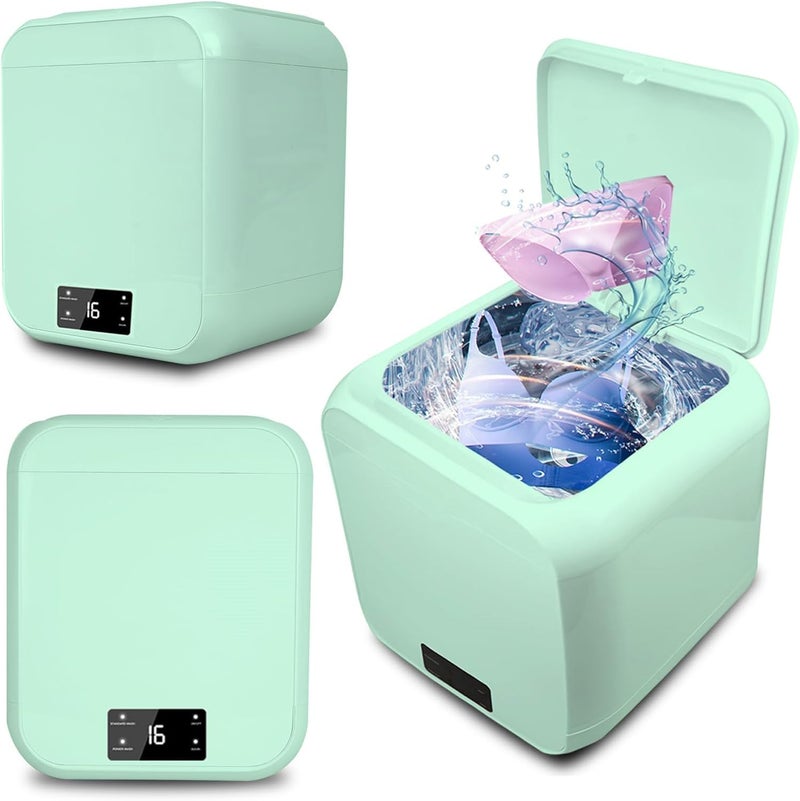 NIUB Portable Washing Machine, Mini 12L Compact Washer for Clothes, Underwear, and Socks One-Touch Operation with Digital Timer for Apartments, Dorms, Hotels, and Travel Use - Image 1