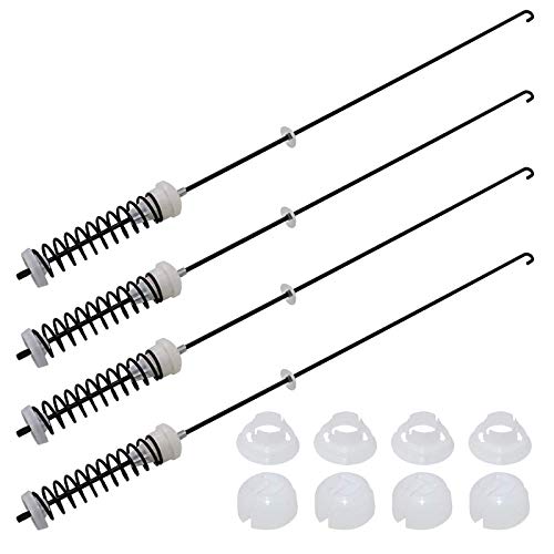 Beaquicy 【ALLOY UPGRADED】W10780045 WTW4816FW2 NTW4516FW2 NTW4605EW0 NTW4516FW1 WTW4800BQ1 Washer Suspension Rods Kit 4 Pcs by Beaquicy-Washer Parts for Whirlpool Kenmore Suspension Rods RTW4516FW1,11020102310 - Image 3