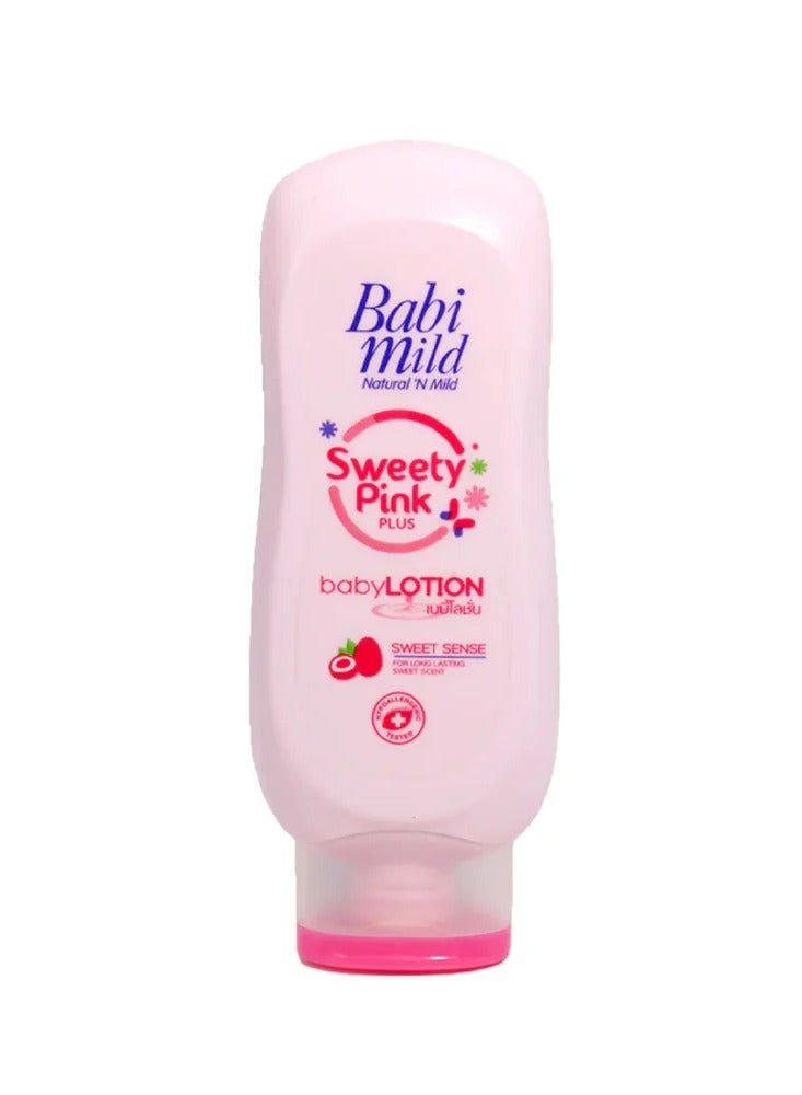 BABIMILD Sweety Pink Plus Baby Lotion 180ml‏ - Image 3