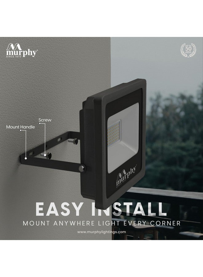 مورفي مصباح LED Murphy Genxt LED 50W، مصباح خارجي مصنف IP65، عبوة من قطعتين (أبيض بارد، معتمد من BIS) - Image 5