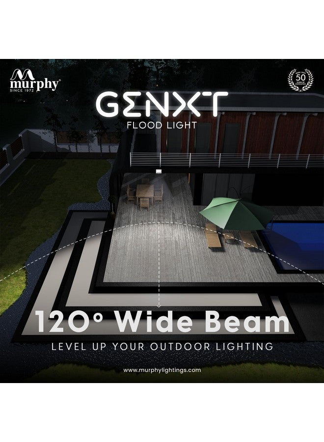 مورفي مصباح LED Murphy Genxt LED 50W، مصباح خارجي مصنف IP65، عبوة من قطعتين (أبيض بارد، معتمد من BIS) - Image 3