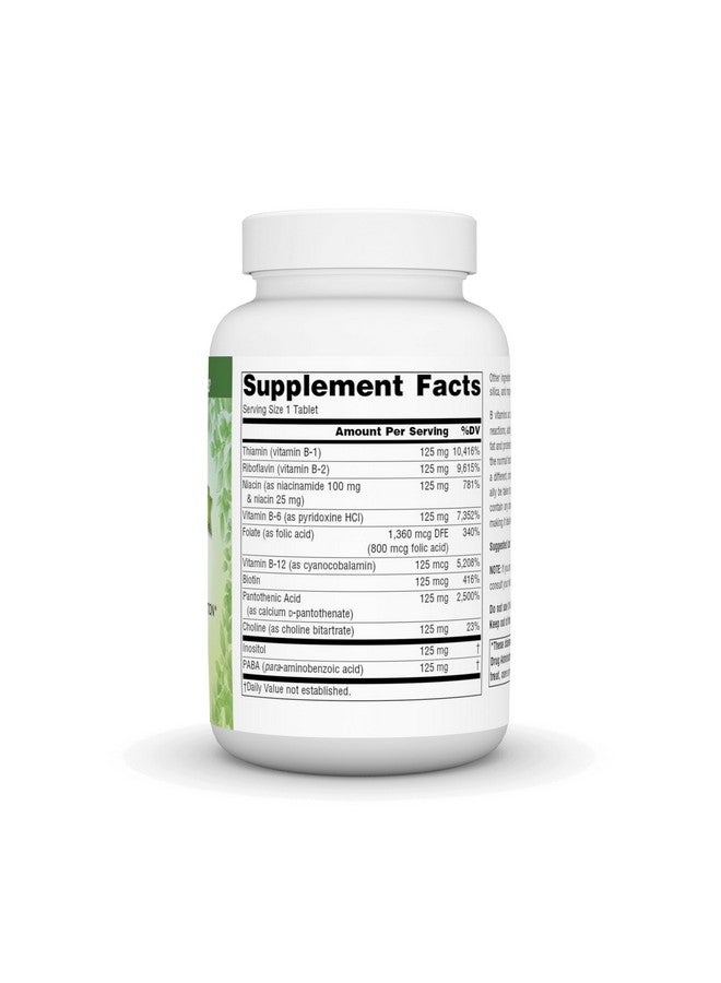 Source Naturals Vegan True B-125, Supports Energy Production*, 125 mg - 60 Tablets - Image 2