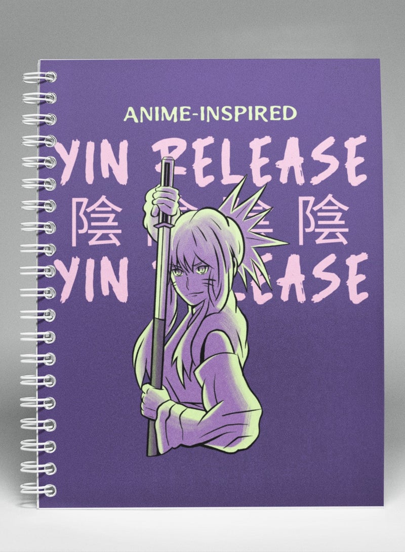 Anime Hardcover Spiral Notebook - Image 2