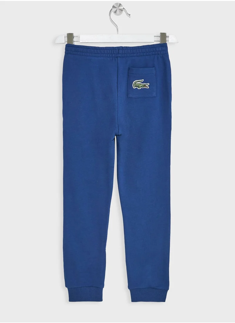 LACOSTE Kids Essential Sweatpants