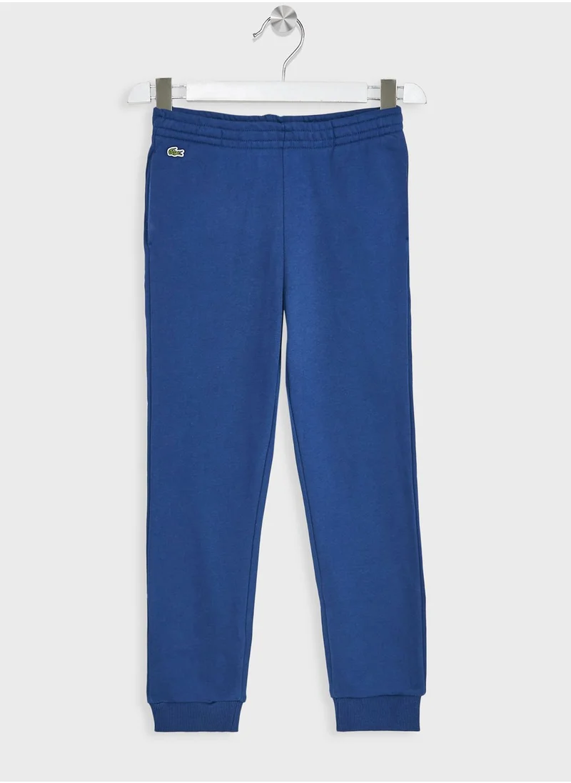 LACOSTE Kids Essential Sweatpants