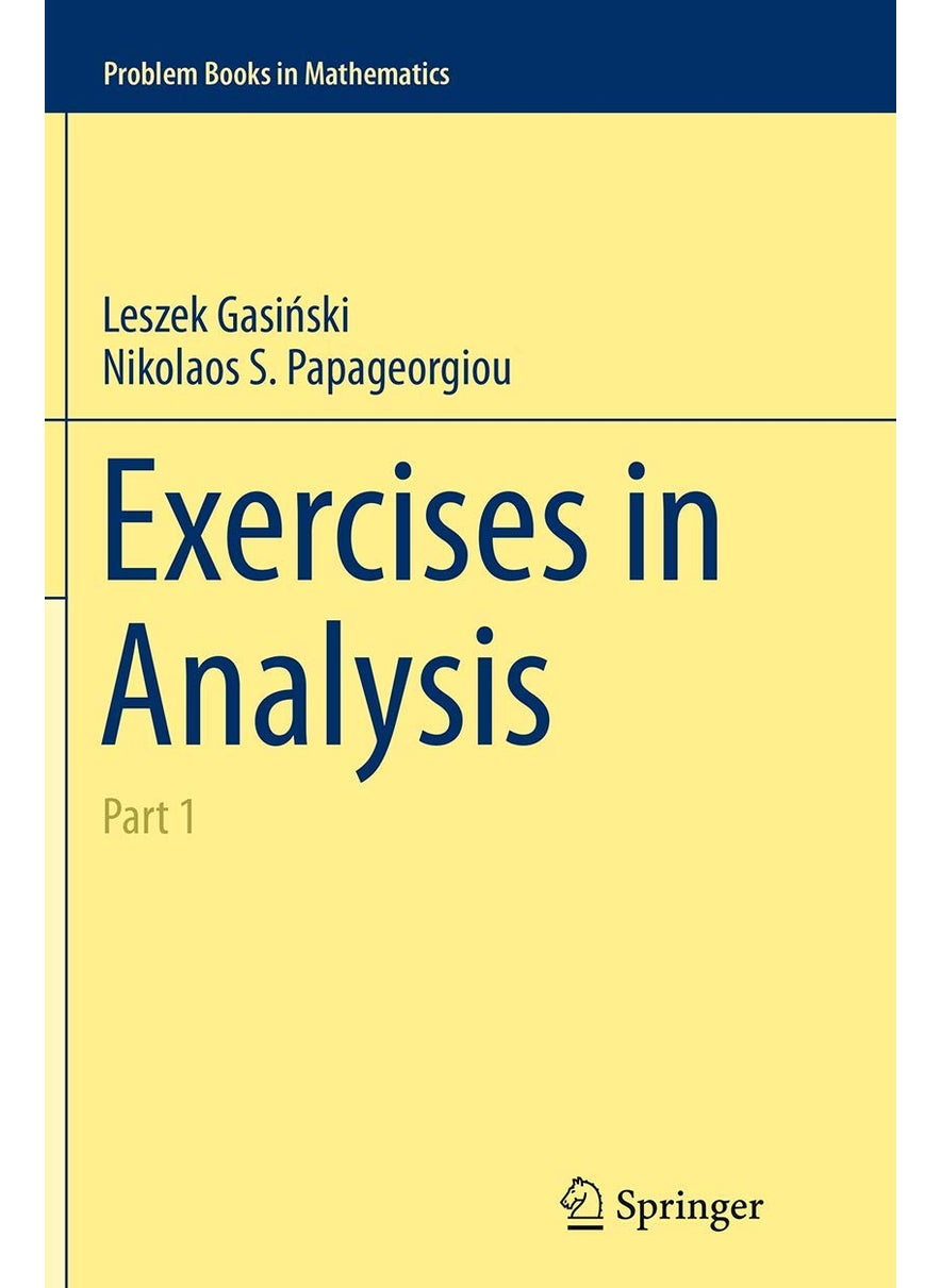Exercises in Analysis: Part 1 