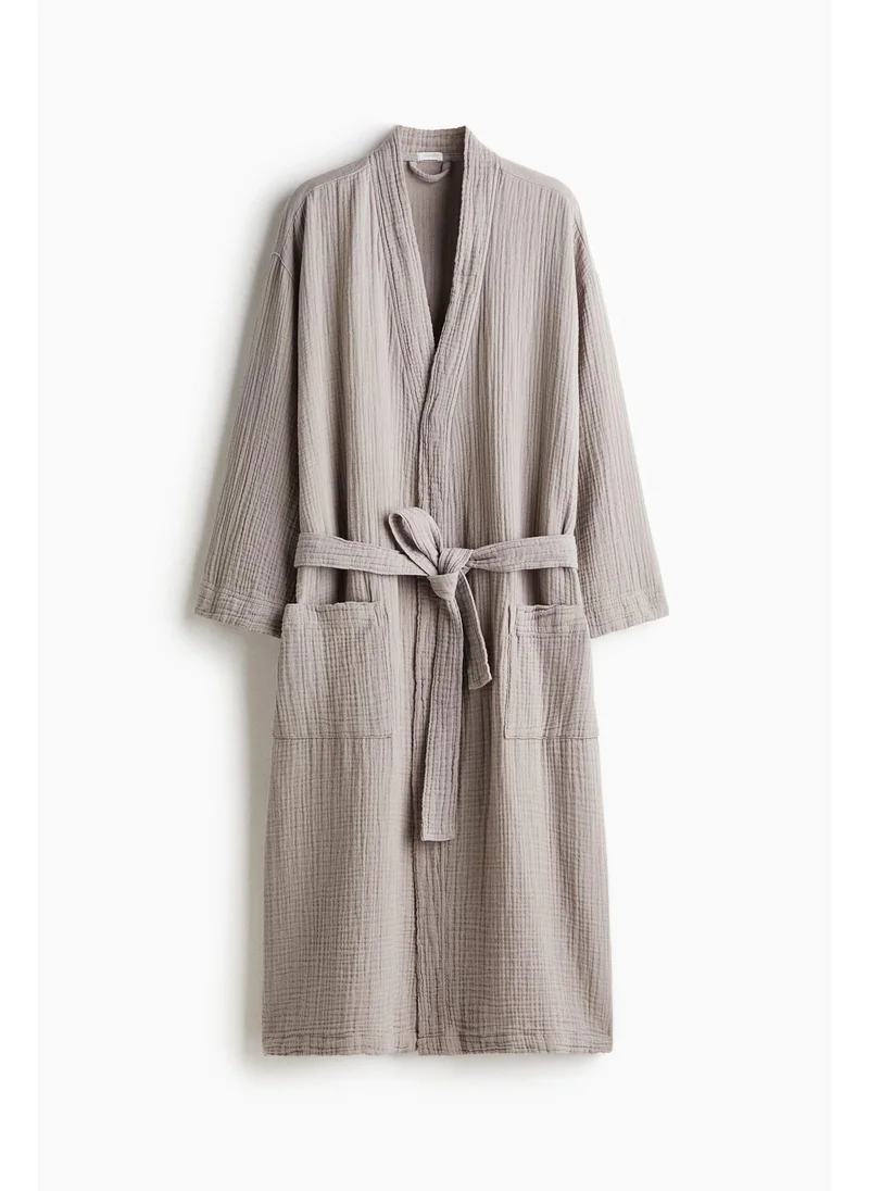 H&M Muslin dressing gown