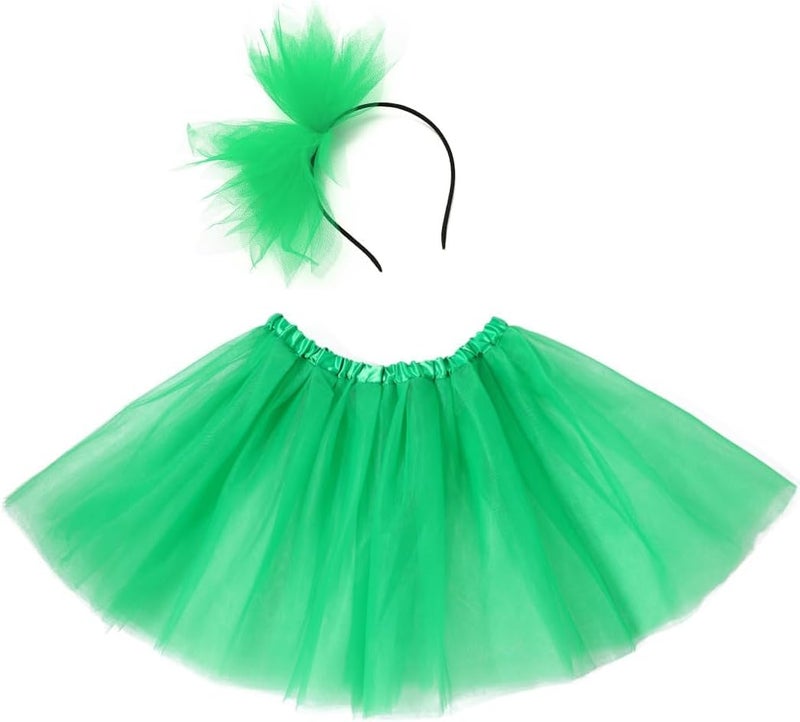 REETAN Christmas Tulle Tutu Skirt Ballet Layered Dance Skirt for Women - Image 1