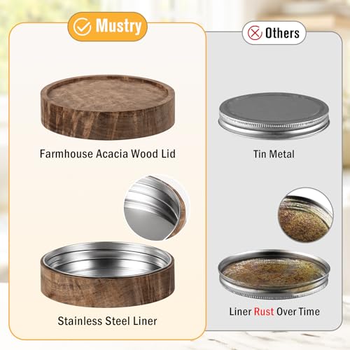 Mustry Glass Drink Dispenser for Parties, 1 Gallon Beverage Dispenser with Stand and Spigot Solid Stainless Steel, Used as Lemonade Dispenser Sun Tea Jar Kombucha Jar - Image 5