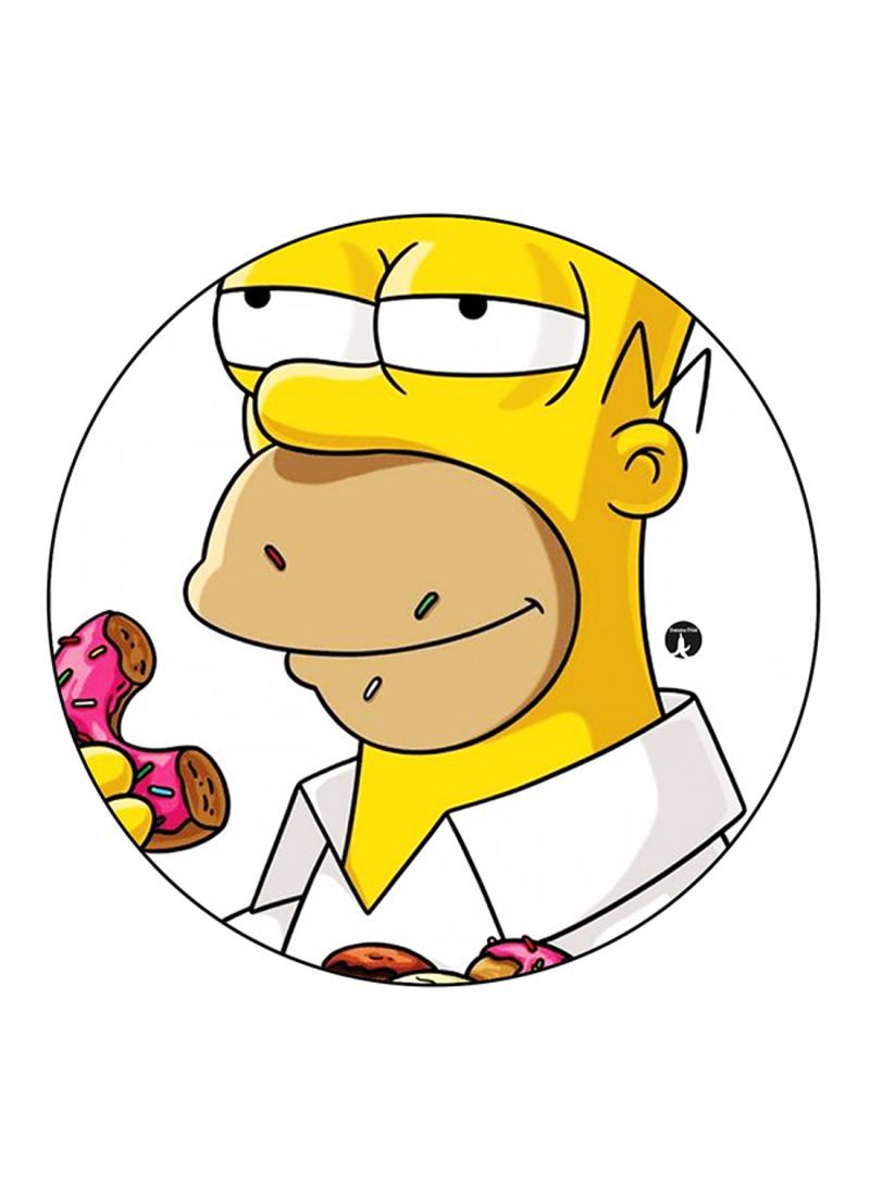 RKN The Simpsons Printed Fridge Magnet Multicolour - Image 1