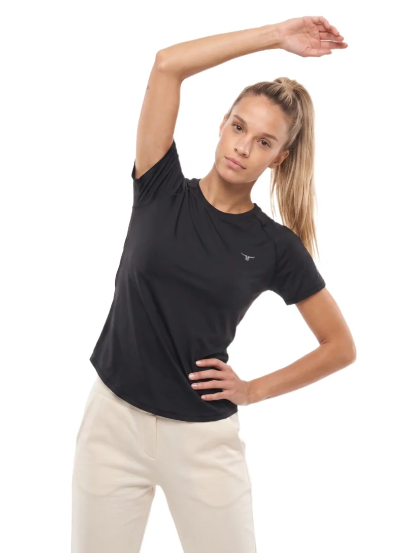 Thugfit  Thugfit Flexx Texx Ladies T-shirt - Black for Women | Best Price UAE