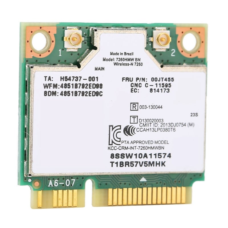 بطاقة واي فاي Mini PCI-E: سرعة 300 ميجابت في الثانية، جودة عالية، عمر خدمة طويل - بطاقة لاسلكية استبدال لجهاز Lenovo Y510P Y410P Y430P للعمل والمنزل والاستخدام في التنقل - Image 4