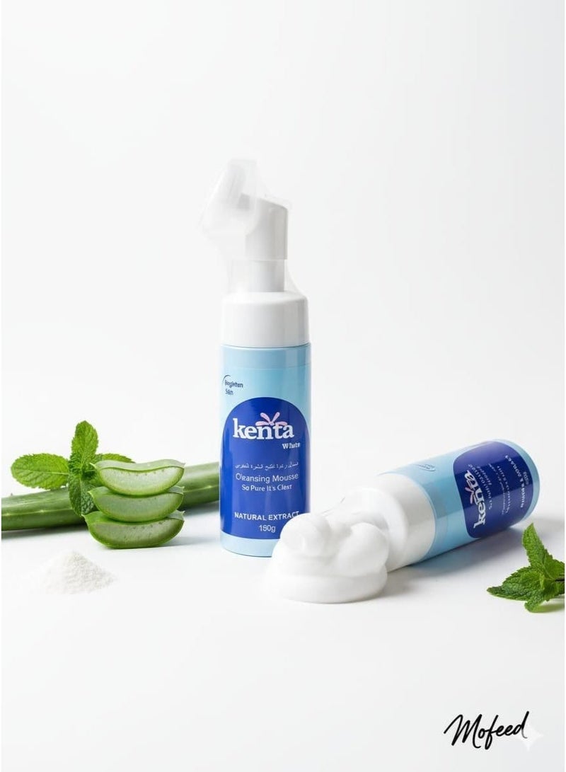 kenta cleansing mousse so pure it’s clear 150g - Image 3