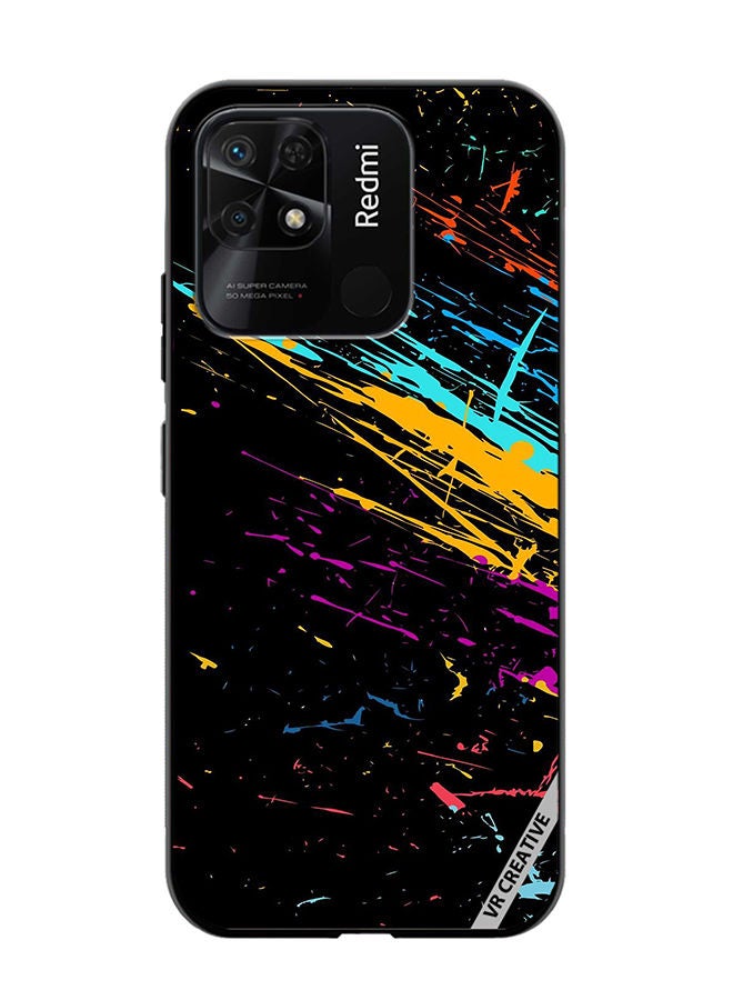 VR CREATIVE Protective Case Cover For Xiaomi Redmi 10C Design Multicolour - Image 1