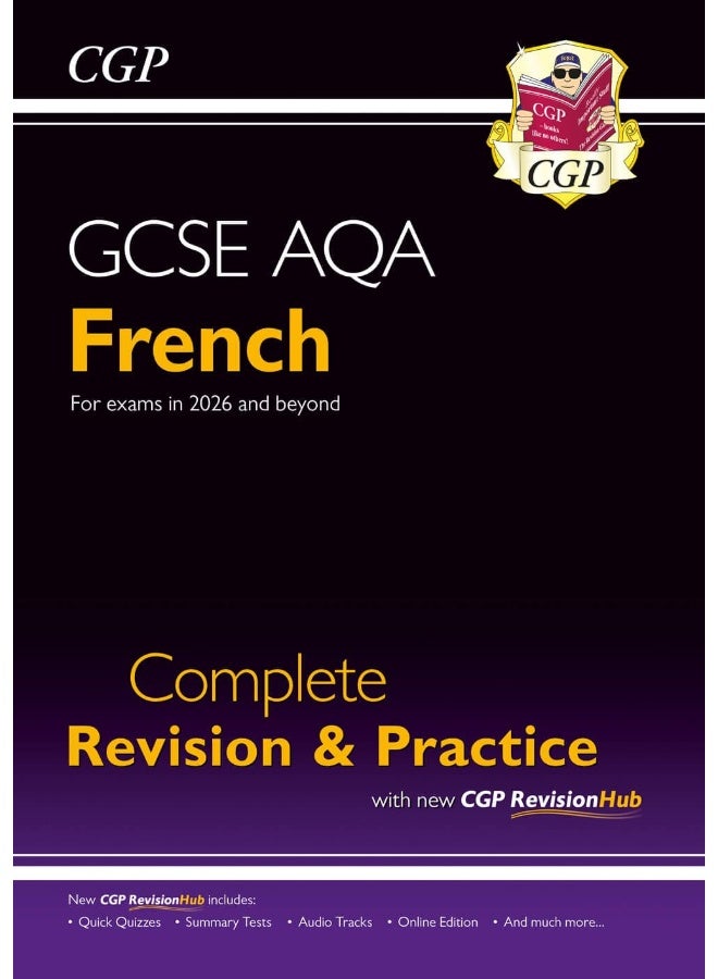 New GCSE French AQA Complete Revision & Practice with CGP RevisionHub (for exams from 2026) - Image 1