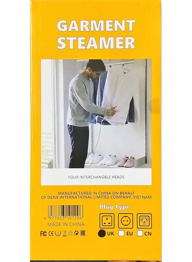 Denx DINEX 1500W Handheld Mini Steam Iron, Portable Steam Iron for Home and Travel, Lightweight and Portable Handheld Steam Iron for Clothes Dryer, Compact and Foldable, Fast Heating, DX3002 - Image 3