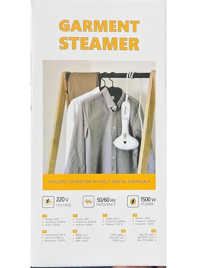 Denx DINEX 1500W Handheld Mini Steam Iron, Portable Steam Iron for Home and Travel, Lightweight and Portable Handheld Steam Iron for Clothes Dryer, Compact and Foldable, Fast Heating, DX3002 - Image 4