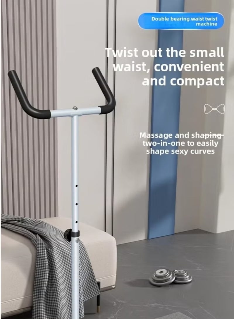 Huitich Home Use Waist Twisting Machine with Armrest – 3-Speed Resistance Adjustment (Pink) - Image 5