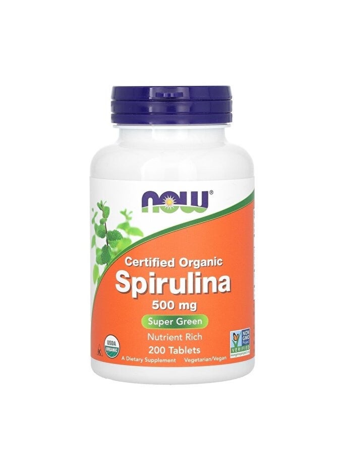 ناو فودز سبيرولينا عضوية ٥٠٠ ملغ ٥٠٠ قرص