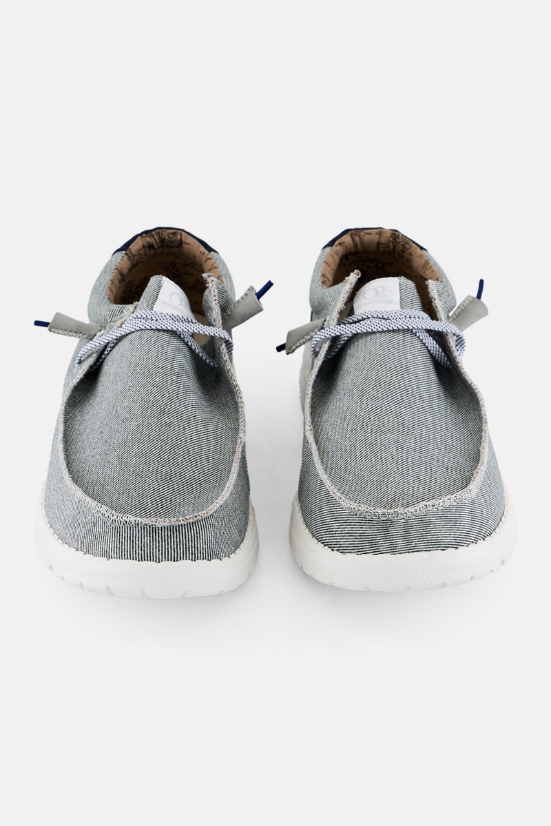 Ocean Pacific Men Lace Up Sneaker Shoe, Grey - Image 4