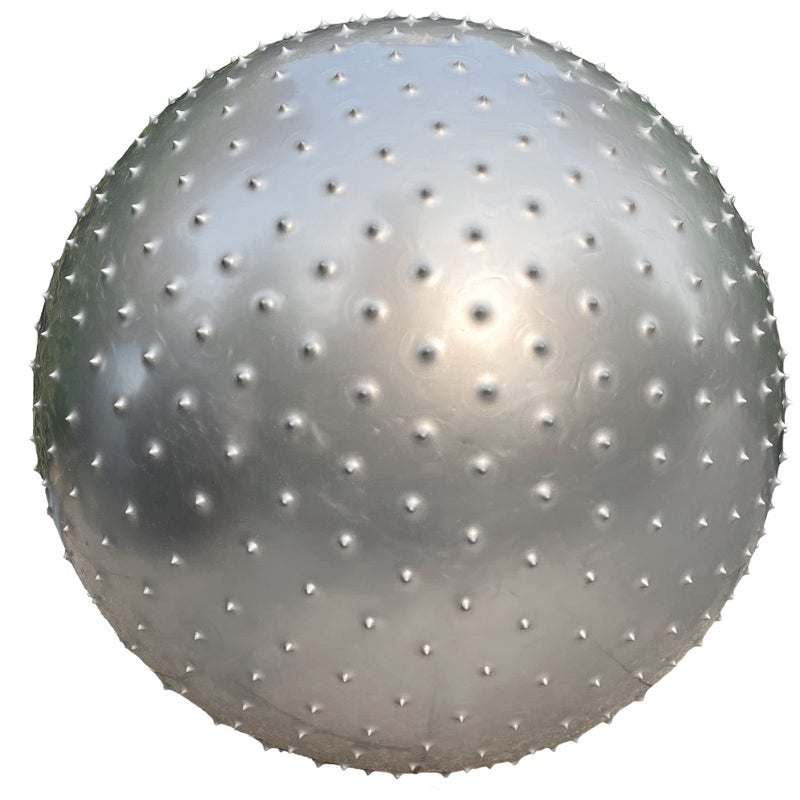 penepico Large Sensory Massage Ball for Kids 335 85CM Bouncy Exercise Balls Big Inflatable Toys with Tactile Spikes Outdoor Giant Yoga Ball Large Beach BallsGrey - Image 3