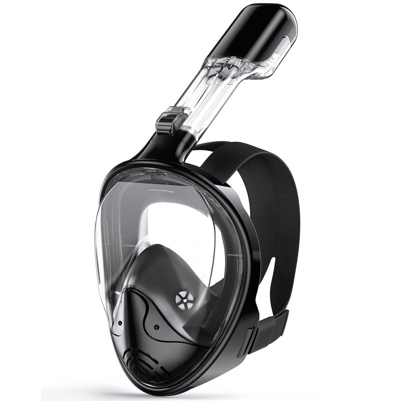 Greatever Full Face Snorkel Mask, Snorkeling Gear for Adults with Latest Dry Top Breathing System and Detachable Camera Mount, Foldable Snorkel Mask Adult, Snorkels Anti-Fog & Anti-Leak - Image 1