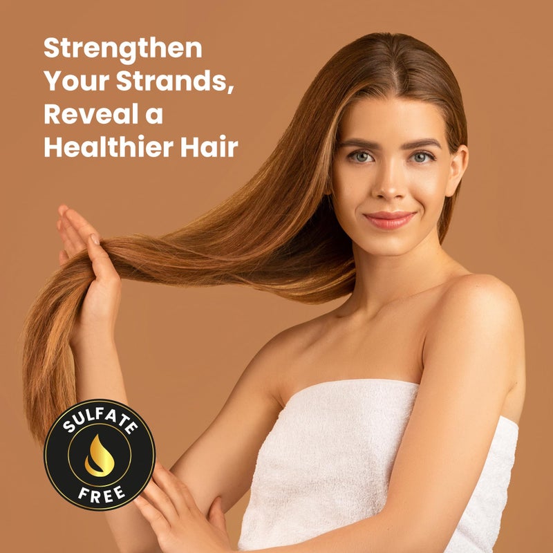 BIOGREEN ROOTS Hair Conditioner Treatment for Damaged, Dry Hair â€“ Sulfate-Free Hair Care with Hydrolyzed Wheat Protein - Moisturizing, Softener, Hydrating for Color-Treated, Coarse & Frizz â€“750ml - Image 5