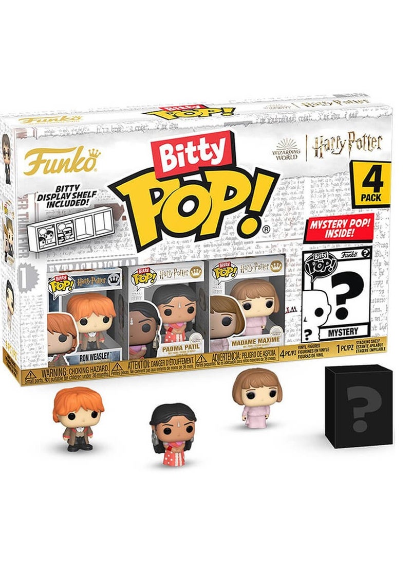 Funko Bitty Pop! Wizarding World: Harry Potter - Ron Weasley 4-Pack - Image 1