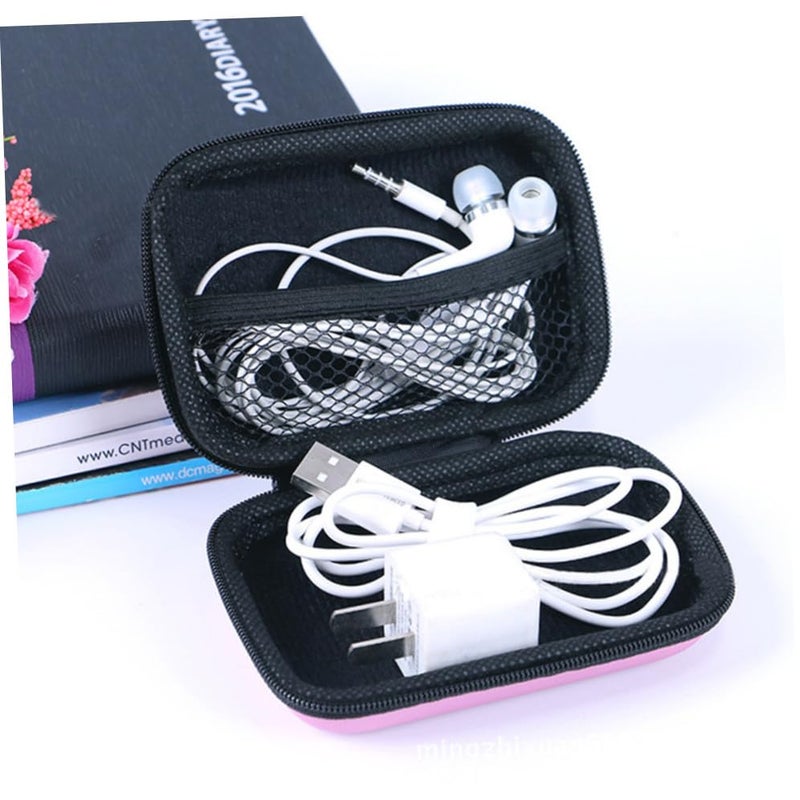 USB Cable Organizer Pouch Travel Storage Case For Charger Cord Accessories Random Color - Image 3