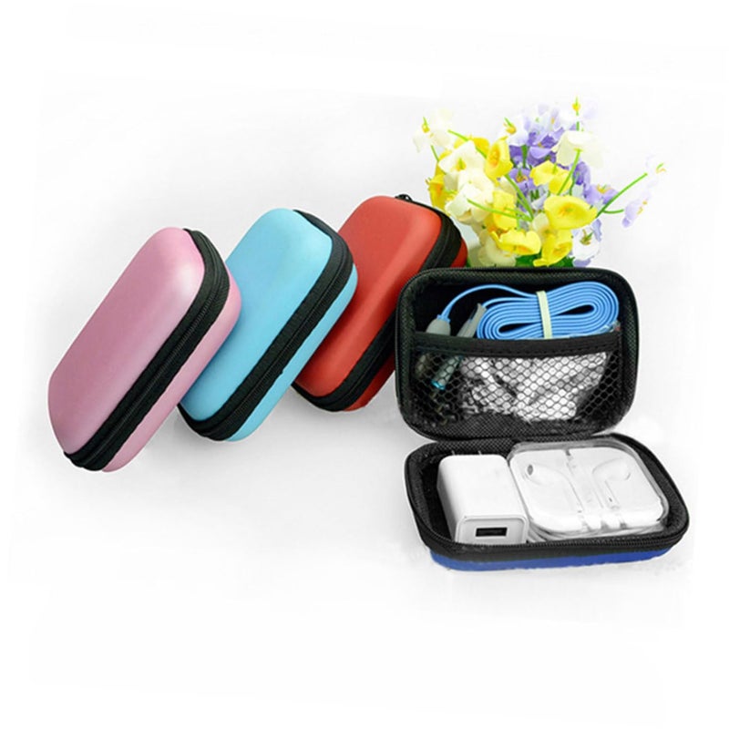 USB Cable Organizer Pouch Travel Storage Case For Charger Cord Accessories Random Color - Image 2