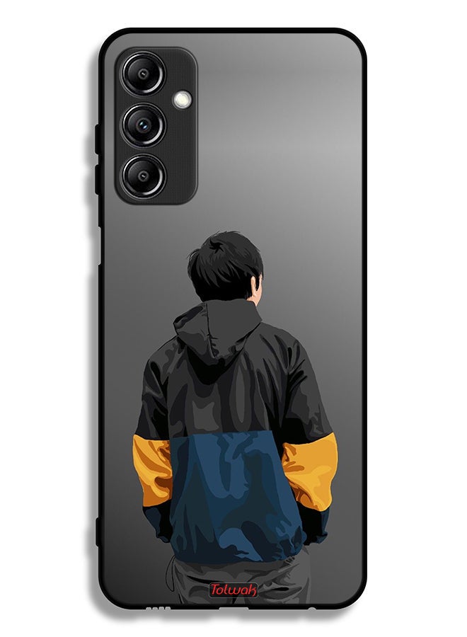 Tolwak Samsung Galaxy A24 4G Protective Case Cover Boy Portrait Art - Image 1