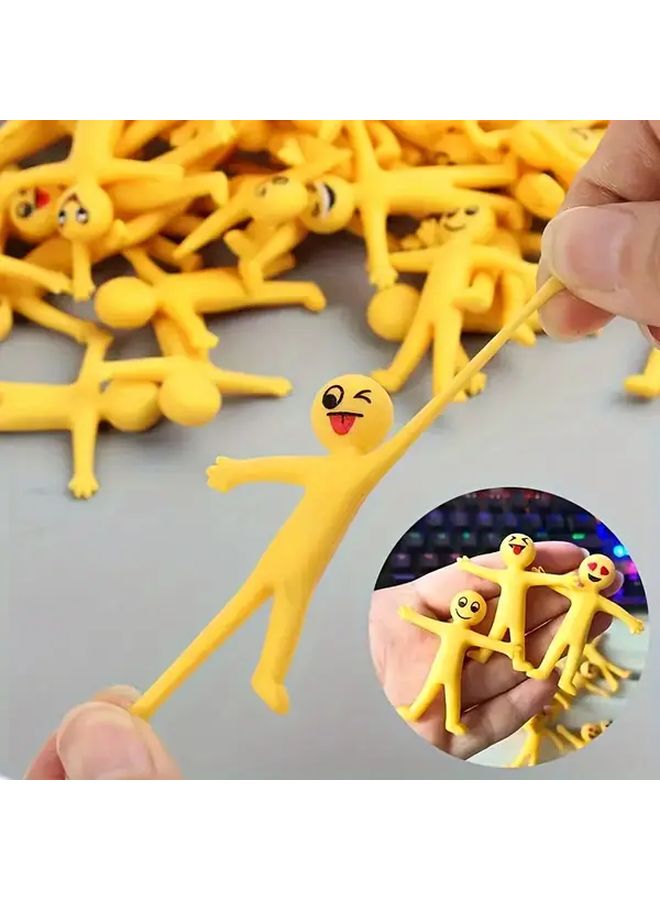 20pcs Stretchable Rubber Figures Soft Face Changing Limbs Bendable Poseable Body Parts - Image 3