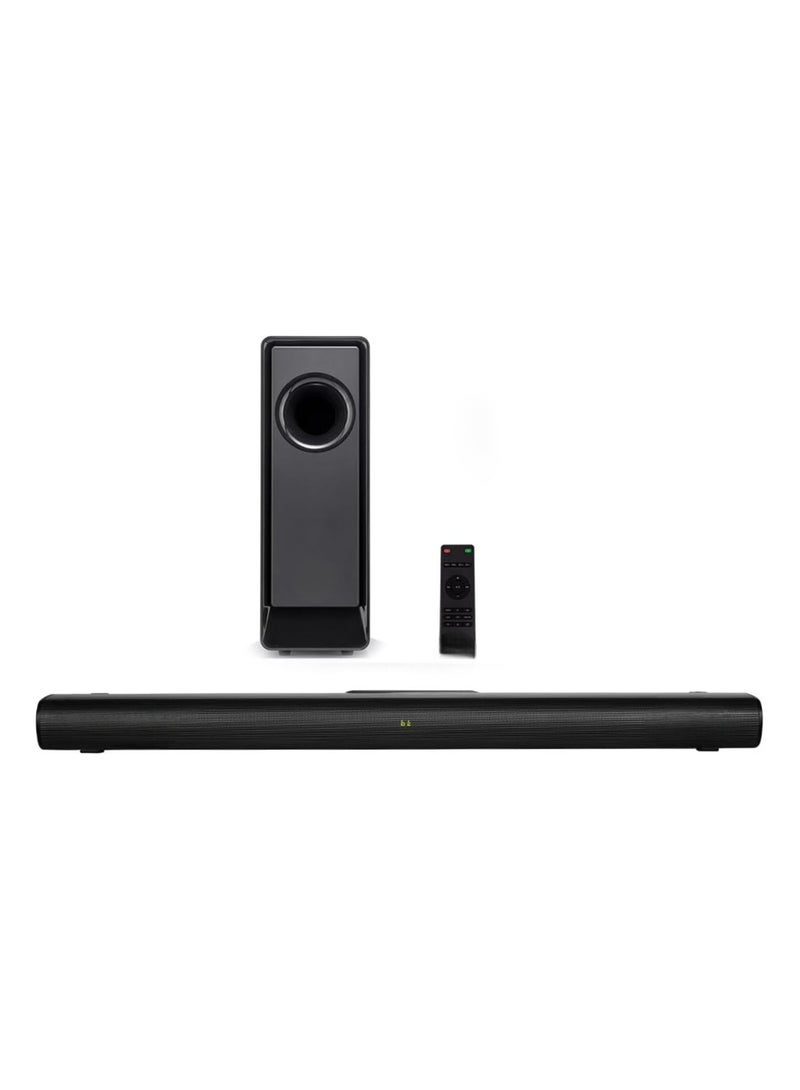 Soundbar With Wireless Subwoofer Bluetooth And LED Display 240W for home theater eid gift birthday gift - Image 2