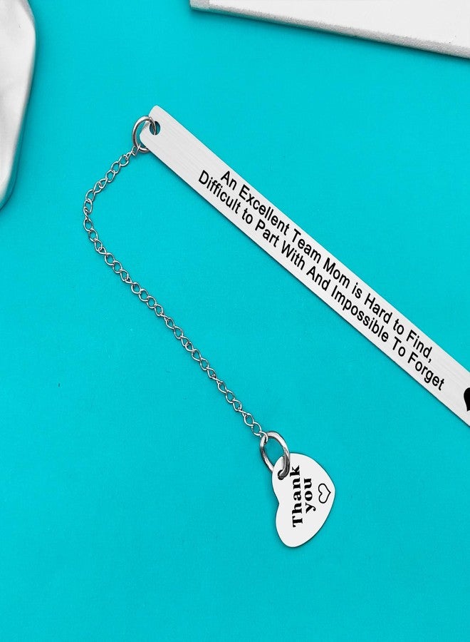 Xiahuyu Team Mom Gifts Bookmark Team Mom Appreciation Gifts an Excellent Team Mom is Hard to Find Bookmark Christmas Birthday Leaving Retirement Thank You Gifts for Coach Team Leader - Image 5